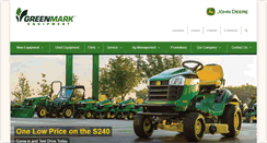 Desktop Screenshot of greenmarkequipment.com