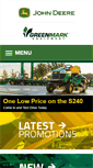 Mobile Screenshot of greenmarkequipment.com